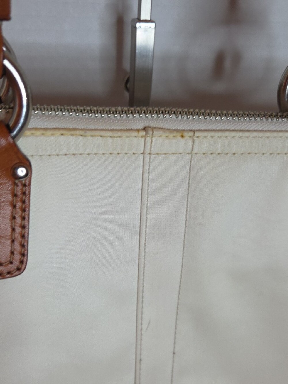 Coach Hamptons Satchel Tote Bag - Style 11745 - Picture 8 of 13